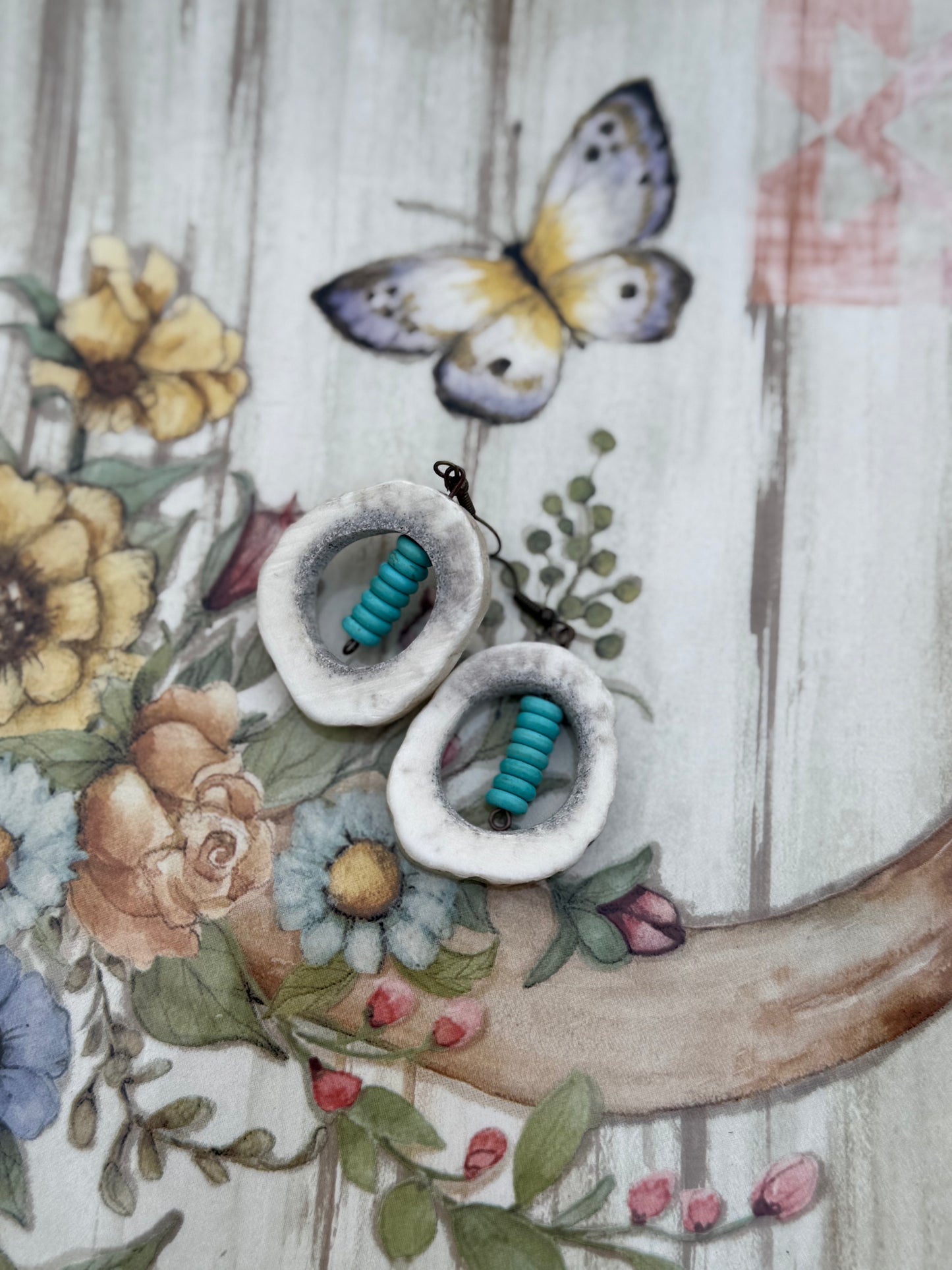 Elk Horn Earrings