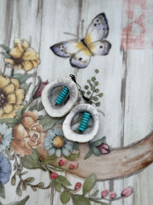 Elk Horn Earrings